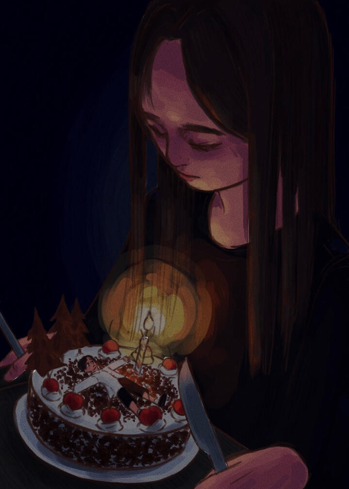 This forest isn’t a forest… it’s a cake!